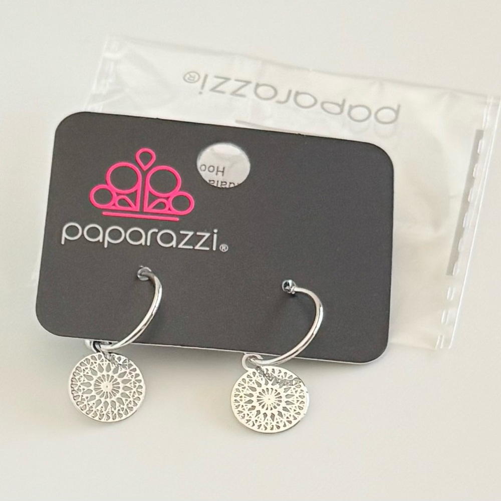 Paparazzi Silver Earrings